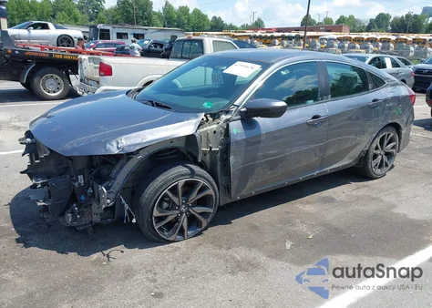 2021 Honda Civic Sport from USA, damaged, VIN 2HGFC2F83MH556803